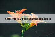 上海松江房价★上海松江房价趋势走势怎样