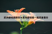 武冈碧桂园房价★武冈碧桂园一期房备案价