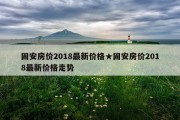 固安房价2018最新价格★固安房价2018最新价格走势