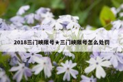 2018三门峡限号★三门峡限号怎么处罚