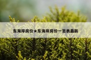 东海岸房价★东海岸房价一览表最新