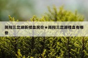 简阳三岔湖新楼盘房价★简阳三岔湖楼盘有哪些