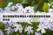 塞尔维亚新冠疫情信息★塞尔维亚新冠疫情最新动态