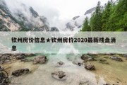钦州房价信息★钦州房价2020最新楼盘消息