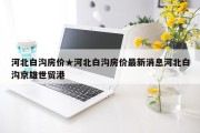 河北白沟房价★河北白沟房价最新消息河北白沟京雄世贸港