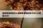 洛阳香港城房价★洛阳香港城的房子为什么便宜2020