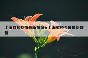 上海虹桥疫情最新情况★上海虹桥今日最新疫情