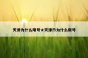 天津为什么限号★天津市为什么限号