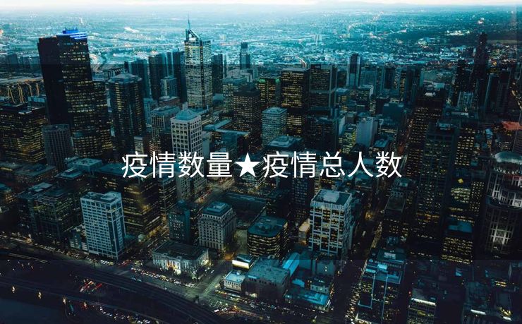 疫情数量★疫情总人数